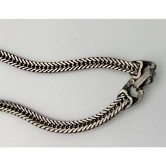 Selro Confetti Opal Lucite Lariat Necklace Blue Accents with Owls, Cat, Bear - Picture 4 of 5